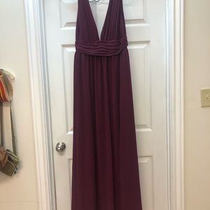Beautiful Wine Plum Formal Dress